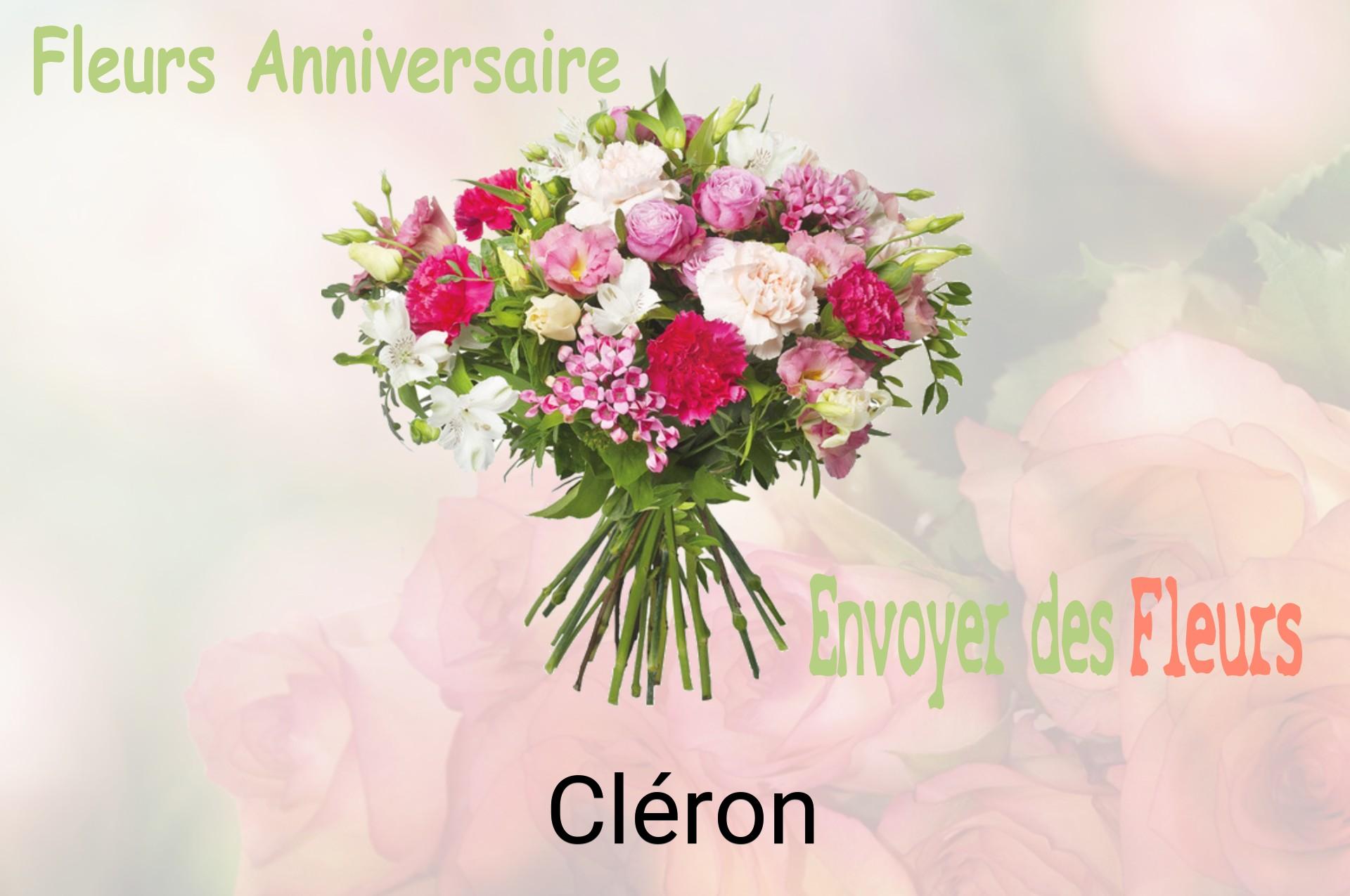 Bouquet de fleurs d’anniversaire livré à Cléron